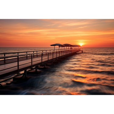 Ocean Dock Canvas